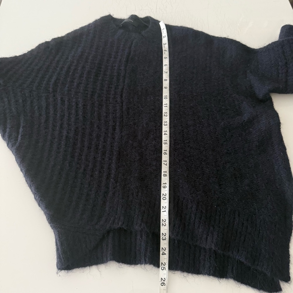 All Saints Selena Asymmetric Sweater, Alpaca Wool - Picture 9 of 16